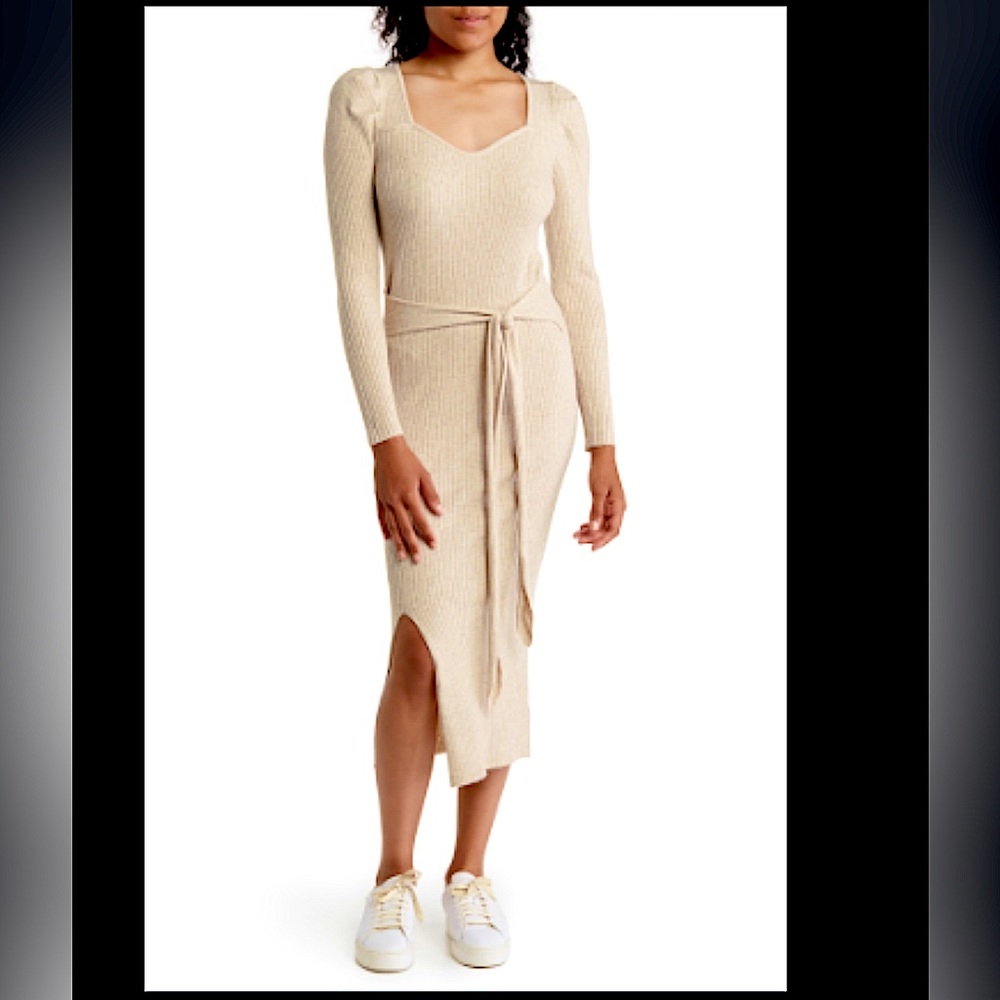 Lucy Paris ribbed dress NORDSTROM